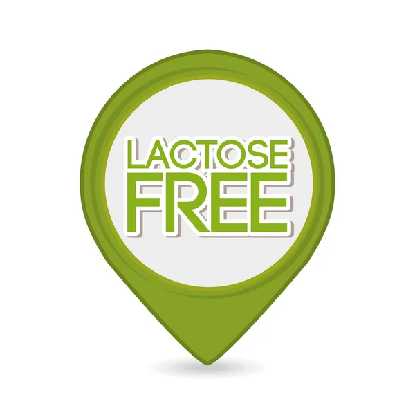 Lactose free — Stock Vector