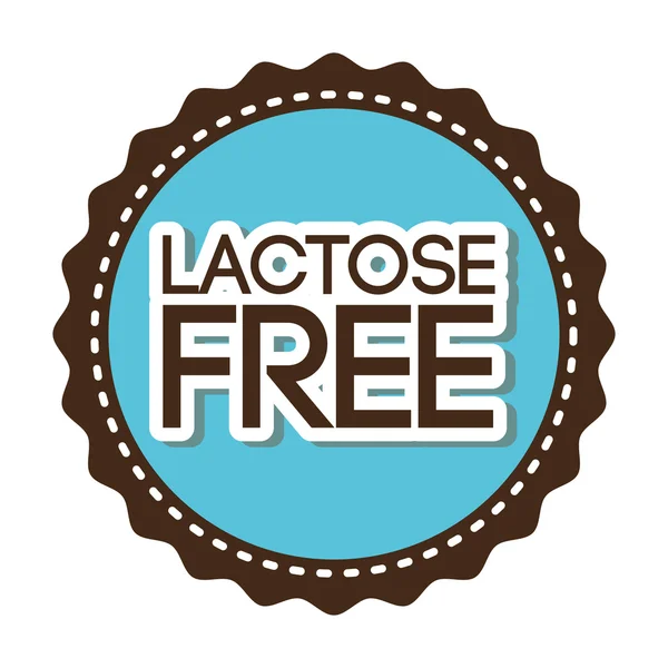 Lactose free — Stock Vector