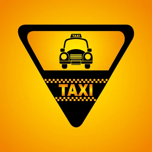 Taxi service — Stock Vector