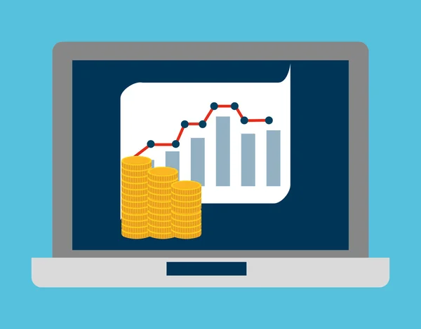 E-ticaret kavramı — Stok Vektör