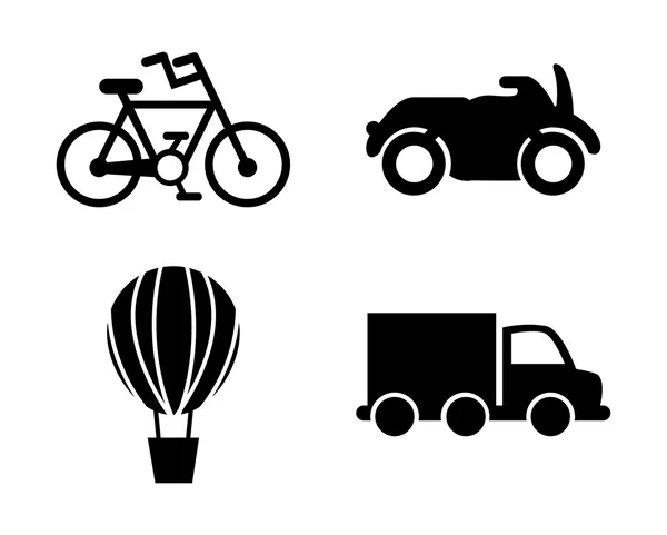 Icono de transporte — Vector de stock