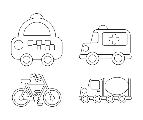 Icône de transport — Image vectorielle