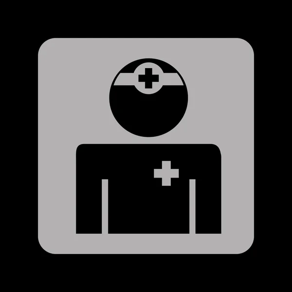 Icono médico — Vector de stock