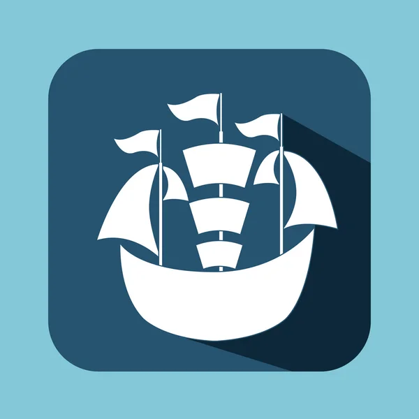 Icône maritime — Image vectorielle