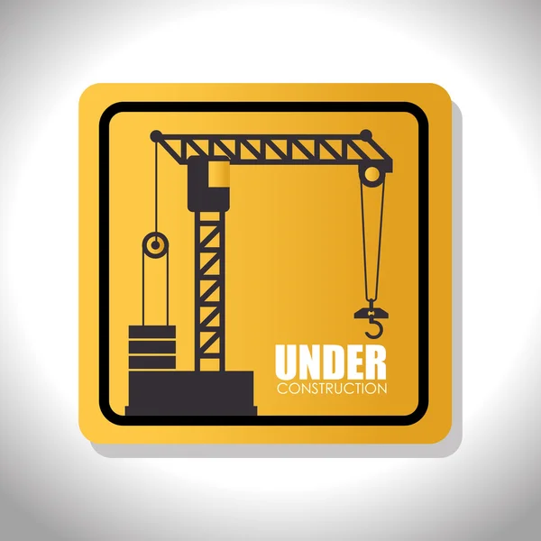 Under construction design. — Stock Vector