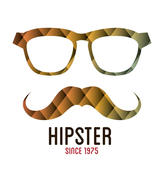 Hipster-Design, Vektorillustration. — Stockvektor