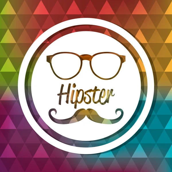 Desenho de Hipster, ilustração vetorial . — Vetor de Stock