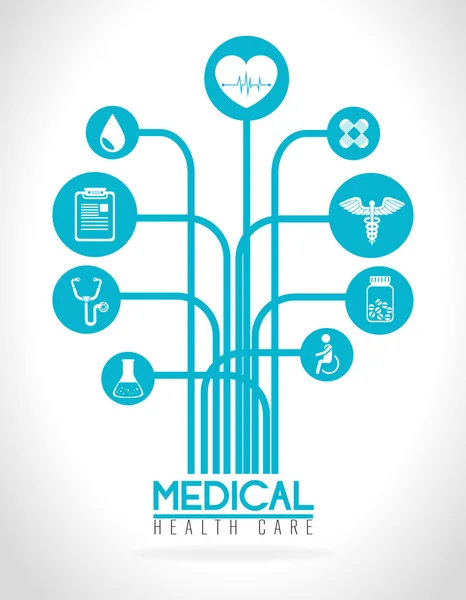 Медицинский дизайн . — стоковый вектор