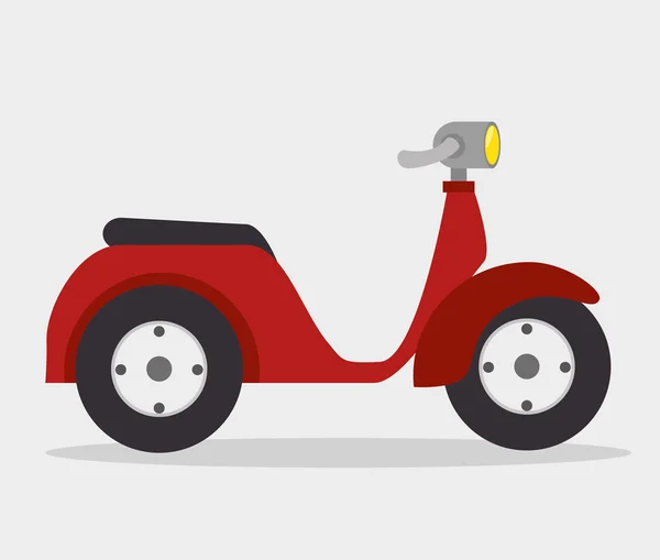 Diseño de motocicleta . — Vector de stock