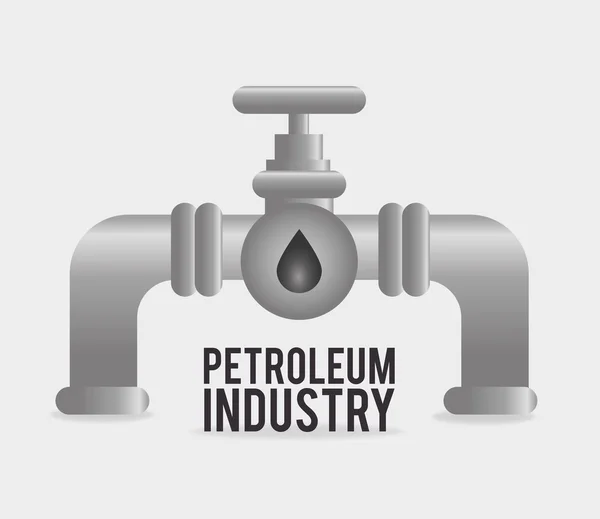 Concepção de petróleo . —  Vetores de Stock