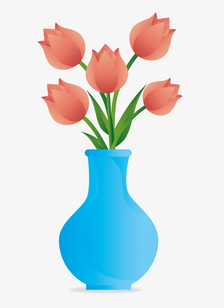 Květiny design. — Stockový vektor