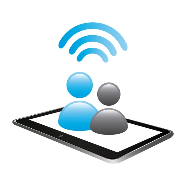 WiFi σύνδεση — Διανυσματικό Αρχείο