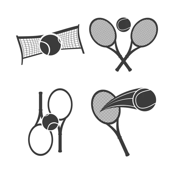 Tennissport — Stockvektor