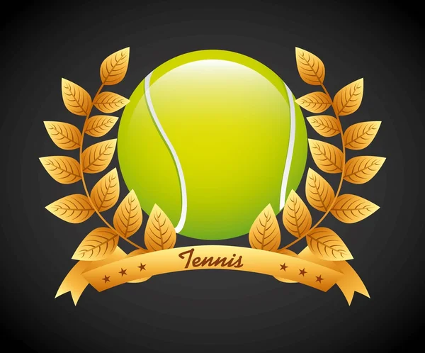 Tennis Sport — Stockvector