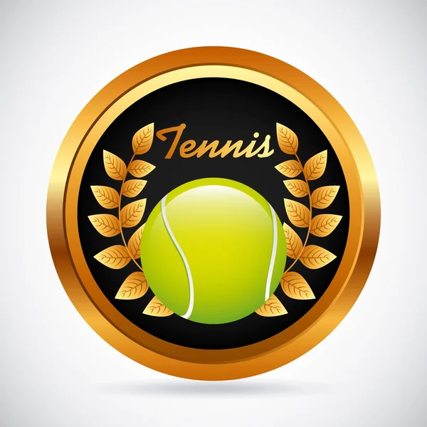 Tenis Deporte — Vector de stock