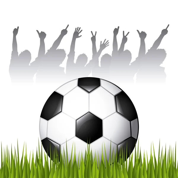 Fotbollsfotboll — Stock vektor