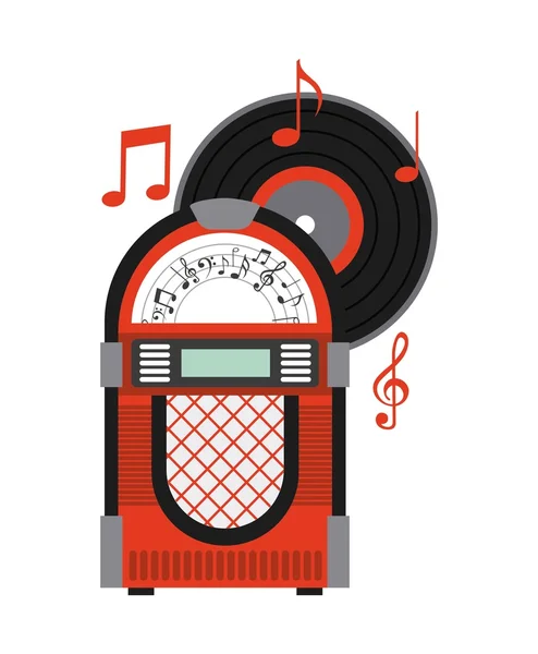 Music old — Stock Vector