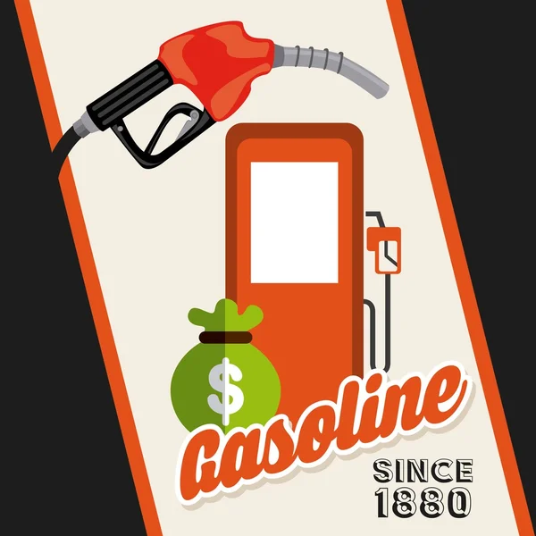 Carburante per uso professionale — Vettoriale Stock