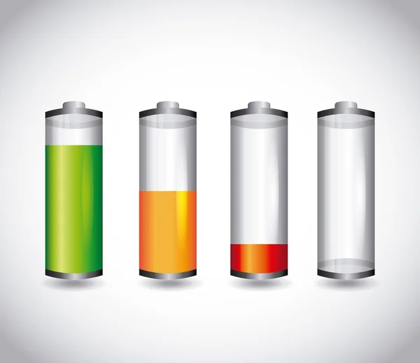 Puissance de batterie — Image vectorielle
