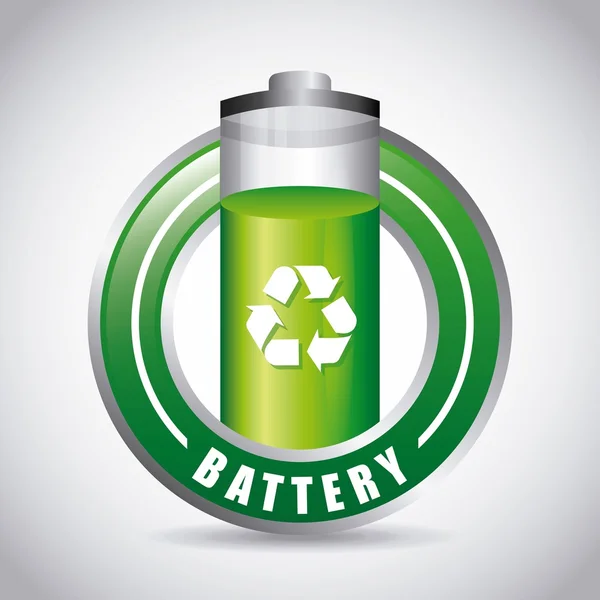 Alimentazione della batteria — Vettoriale Stock