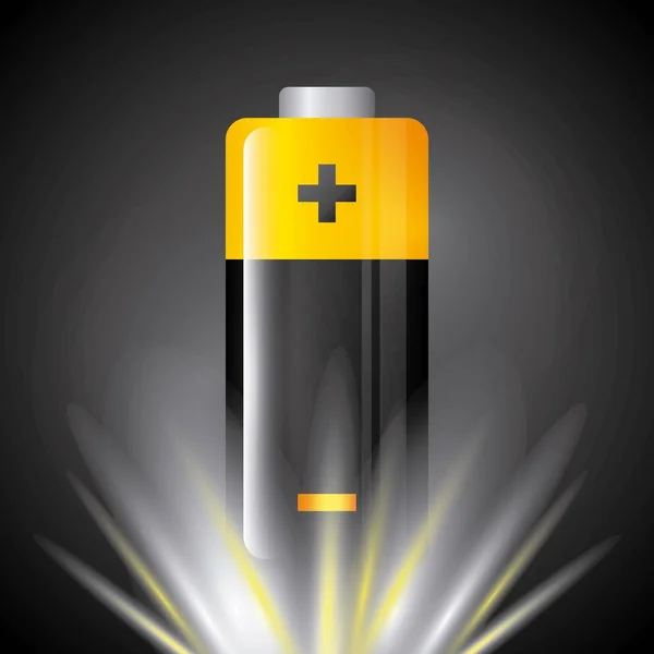 Battery power — Stock Vector