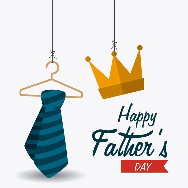 Mutlu Babalar günü kartı tasarım.