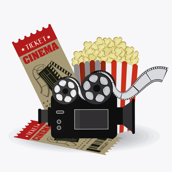 Cinema design. — Stock Vector