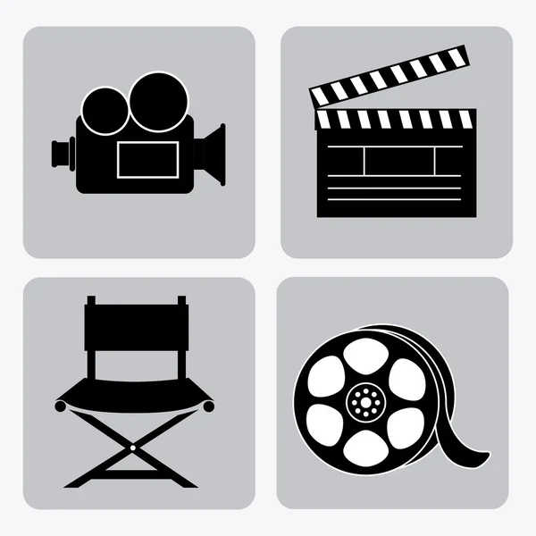 Cinema design. — Stock Vector