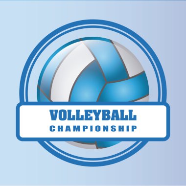 Voleybol amblem tasarımı