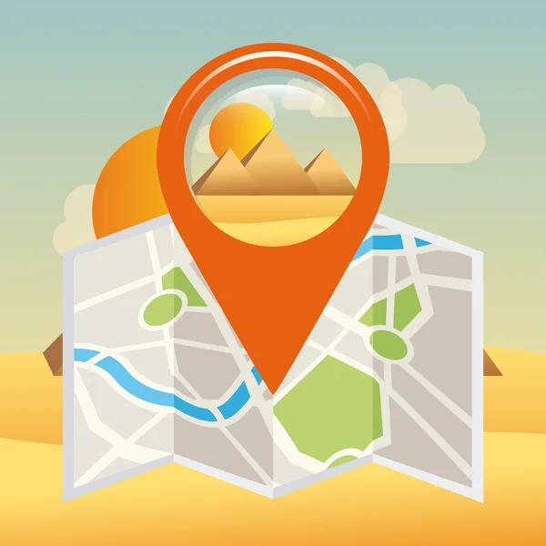 Gps 기술 디자인 — 스톡 벡터