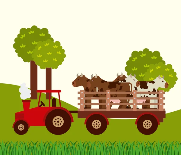 Farm fresh — Stock Vector