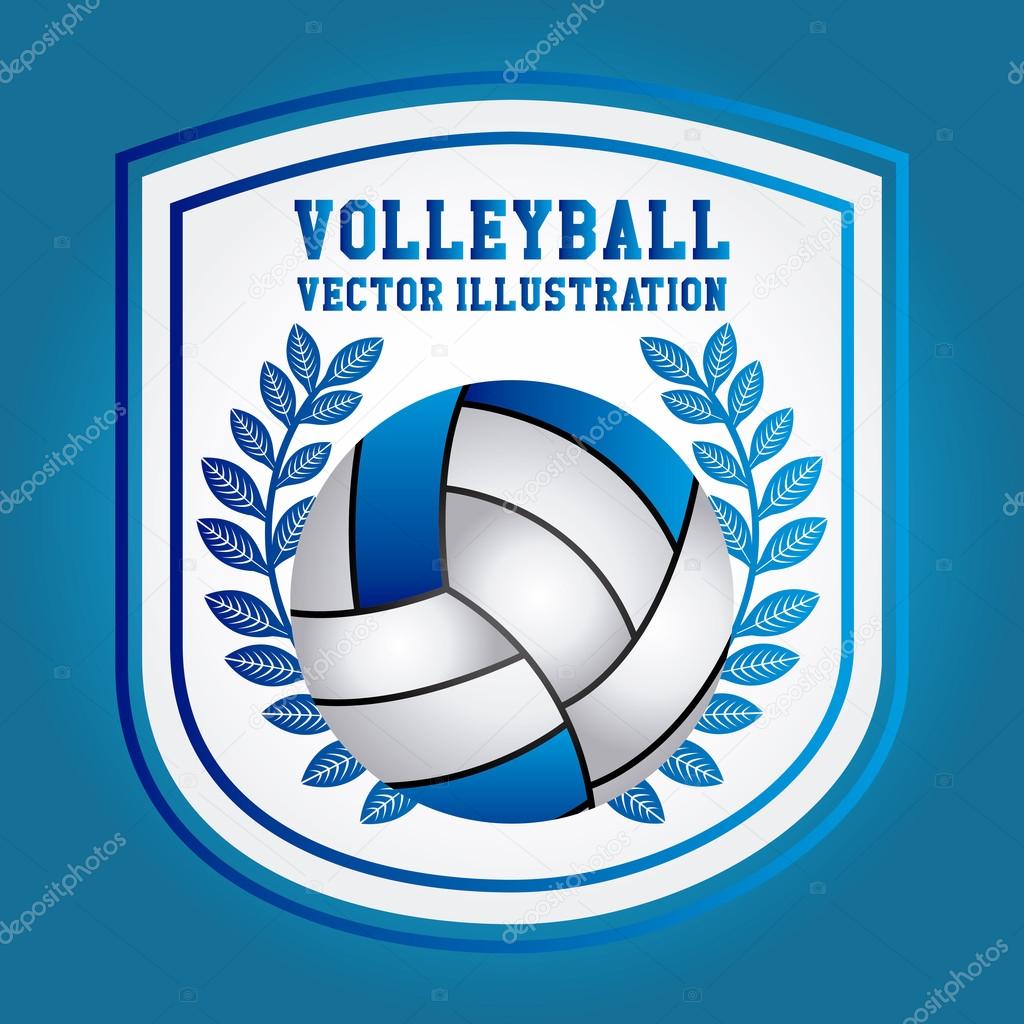 volleyball emblem design