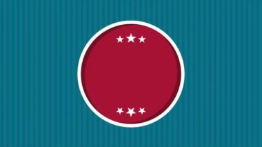 Etiket arka plan, Video animasyon