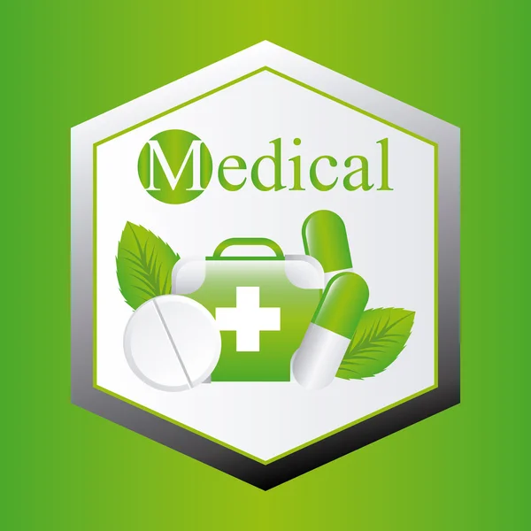 Medizinische Versorgung — Stockvektor