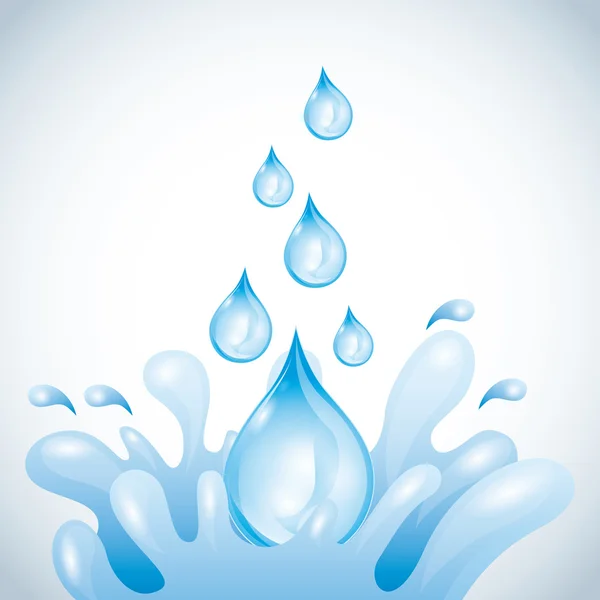 Conceito de água —  Vetores de Stock