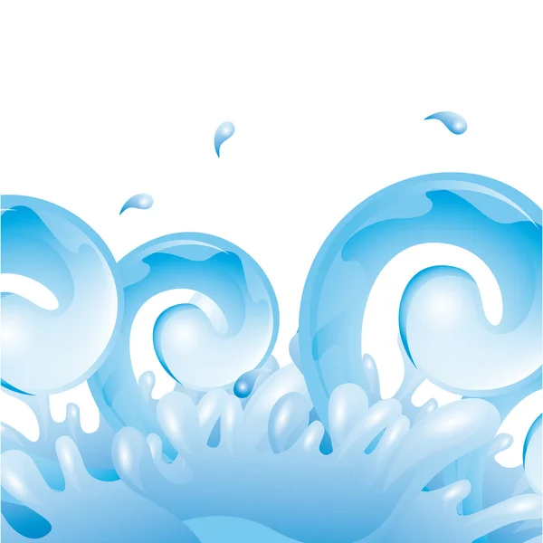 Concept de l'eau — Image vectorielle