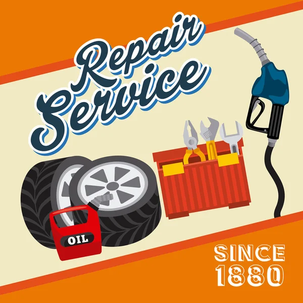 Repair service — Stock Vector