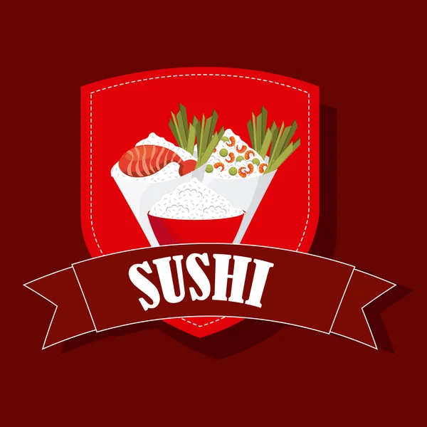 Japans eten — Stockvector