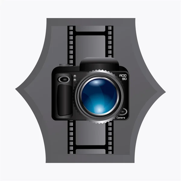 Fotografie camera — Stockvector