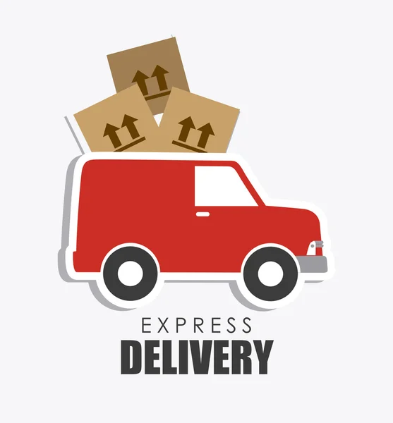 Delivery design. — Stock Vector