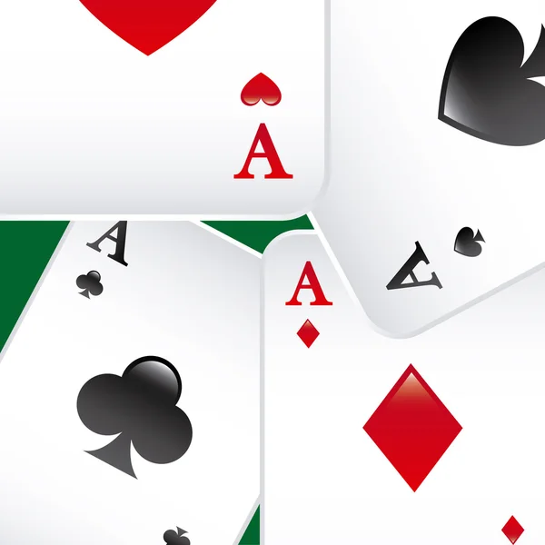 Gioco di poker — Vettoriale Stock