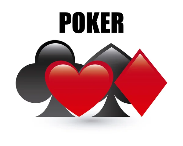 Гри в покер — стоковий вектор