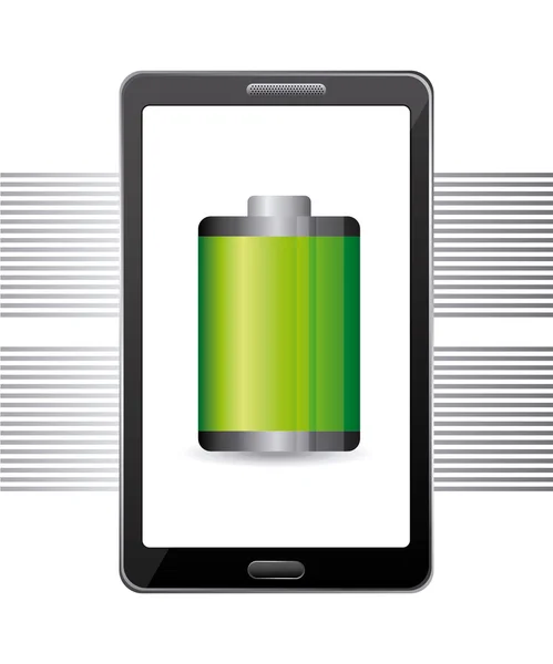 Puissance de batterie — Image vectorielle