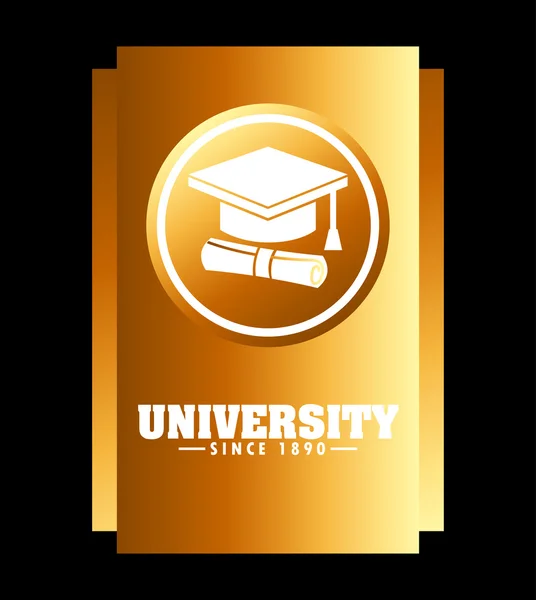 University concept — Stock Vector