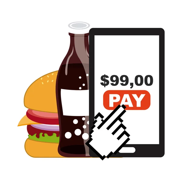 Fastfood — Stockvector