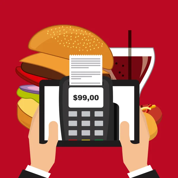 Fastfood — Stockvector