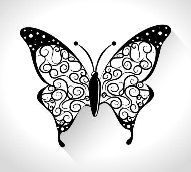 Kelebek tasarım.