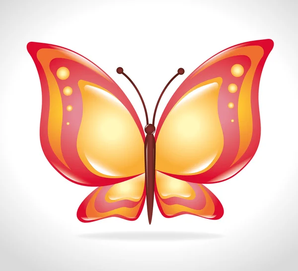 Butterfly design. — Stock vektor