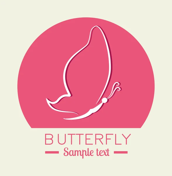 Butterfly design. — Stock vektor