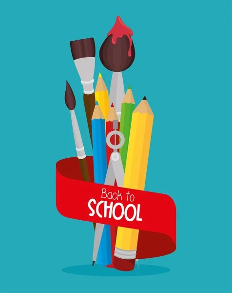 Back to school design. — Stock Vector